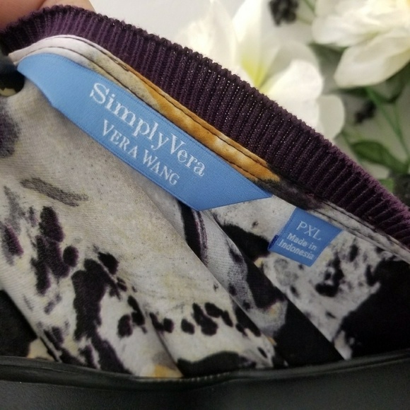 SIMPLY VERA VERA WANG  WOMEN SZ. PXL - Picture 2 of 4